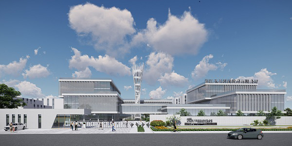 图：禾川科技新厂区（建设中）效果图